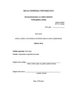 Diplomdarbs 'Riska vadības stratēģijas izstrāde pakalpojuma uzņēmumam', 1.