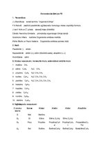 Konspekts 'Gatavošanās organiskās ķīmijas pārbaudes darbam', 1.