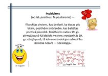 Prezentācija 'Pozitīvisms', 1.
