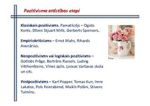 Prezentācija 'Pozitīvisms', 2.