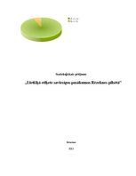 Referāts 'Pētījums par lietišķo etiķeti saviesīgos pasākumos Rēzeknē', 1.