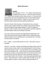 Konspekts 'Mihails Eizenšteins - darbi un biogrāfija', 1.