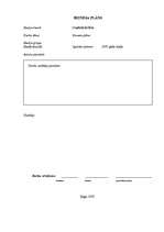 Biznesa plāns 'Izjāžu klubs "Tīrainīte"', 1.