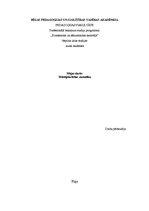 Konspekts 'Tēlotājdarbības metodika', 1.