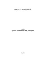 Referāts 'Speciālo līdzekļu veidi un to pielietojums', 1.
