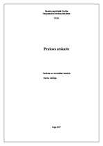 Prakses atskaite 'Prakse viesnīcā "Lielupe"', 1.