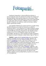 Referāts 'Digitālais fotoaparāts', 1.