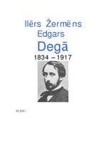 Referāts 'Ilērs Žermēns Edgars Degā', 1.
