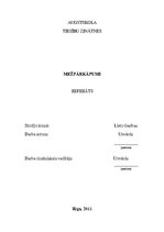 Referāts 'Mežpārkāpumi', 1.