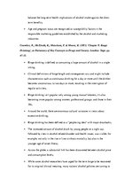 Konspekts 'The Binge Drinking Debate: Alcohol in Our Society', 4.