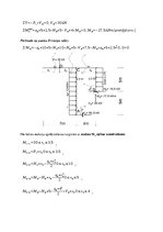 Paraugs 'Statiski nenoteicama rāmja aprēķins ar spēku metodi', 4.