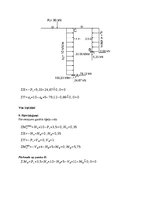 Paraugs 'Statiski nenoteicama rāmja aprēķins ar spēku metodi', 15.