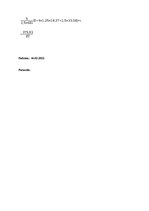 Paraugs 'Statiski nenoteicama rāmja aprēķins ar spēku metodi', 20.