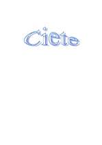 Referāts 'Ciete', 1.