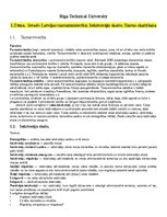 Konspekts 'Ievads Latvijas tautsaimniecībā. Iedzīvotāju skaits. Tautas skaitīšana', 1.