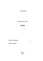 Konspekts 'Atmiņa', 18.