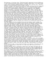 Eseja 'The Stolen Party', 1.