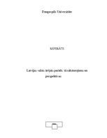 Referāts 'Latvijas valsts ārējais parāds: tā raksturojums un perspektīvas', 1.