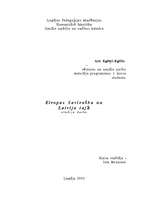 Referāts 'Eiropas Savienība un Latvija tajā', 1.