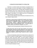 Diplomdarbs 'Exploration of Romantic Themes in John Keats’ Poetry', 7.