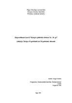 Konspekts 'Eiropa 19.gadsimtā un 20.gadsimta sākumā', 1.