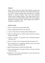 Eseja 'Politika un mūsdienu sabiedrība: varas struktūras, lēmumu pieņemšana un pilsoņu ', 6.