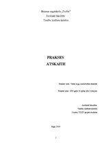 Prakses atskaite 'Prakses atskaite', 1.