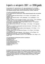 Konspekts 'Imports un eksports Latvijā 2007. un 2008.gadā', 1.