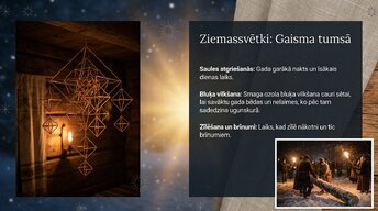 Prezentācija 'Latviešu gadskārtas un tradīcijas', 3.