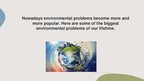 Prezentācija 'Environmental Problems in 2020', 2.