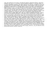 Eseja 'Environmentalism ', 7.