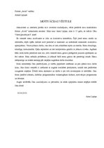 Paraugs 'Motivācijas vēstules paraugs 9.klasei', 1.