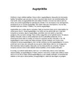 Eseja 'Augstprātība', 1.