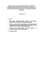 Referāts 'Tirgus pieejas koncepcijas piemērošanas perspektīvas publiskās administrācijas s', 1.