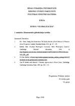 Eseja 'Ekonomiskās globalizācijas kritika', 1.