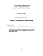 Konspekts 'Politiskās uzvedības socioloģiskā analīze', 1.