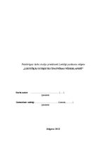 Konspekts 'Lietišķās etiķetes īpatnības Nīderlandē', 1.