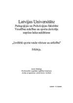 Referāts 'Frīsbijs', 1.