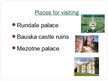 Prezentācija 'Tourism in Latvia. Bauska', 2.