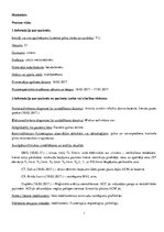 Prakses atskaite 'Pacienta vēsture fizioterapijas studentiem - infarkts', 1.