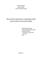 Referāts 'Dzeramā ūdens sagatavošana ar koagulācijas metodi', 1.