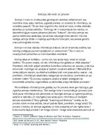 Eseja 'Atmiņa, tās procesi un veidi', 1.