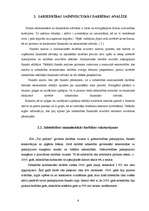 Prakses atskaite 'Prakses atskaite uzņēmumā "X" finanšu analīzē', 5.