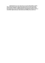 Eseja 'Personības pašraksturojums', 8.