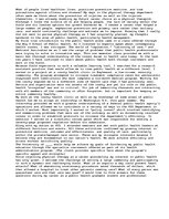 Eseja 'A Medical Student', 1.