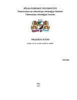 Referāts 'Ievads projektu vadībā', 1.