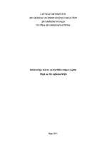 Referāts 'Iedzīvotāju dzīves un darbības telpas izpēte Rīgā un tās aglomerācijā', 1.