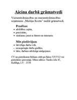 Paraugs 'Sludinājums - aicina darbā grāmatvedi', 1.