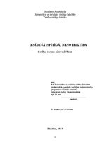 Konspekts 'Iesēdušā (spītīgā) nenoteiktība', 1.