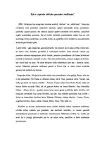 Eseja 'Mītiskā pasaules radīšana', 1.